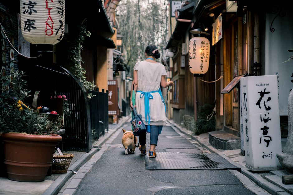 From Kyoto and Osaka in Hakone